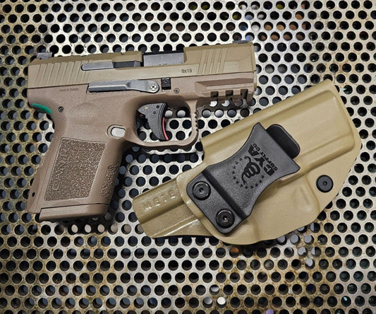 Glock 43X MOS vs. Canik MC9: A Detailed Comparison of Compact Pistols - CYA Supply Co.