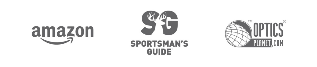 CYA products featured on Amazon, Sportsman's Guide, Optics Planet